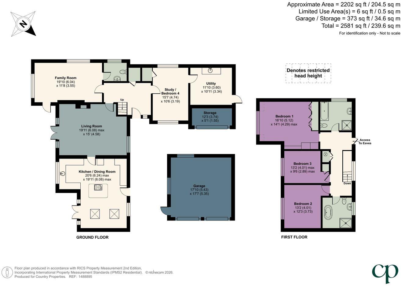 The Hollies, Shefford, SG17 floorplan