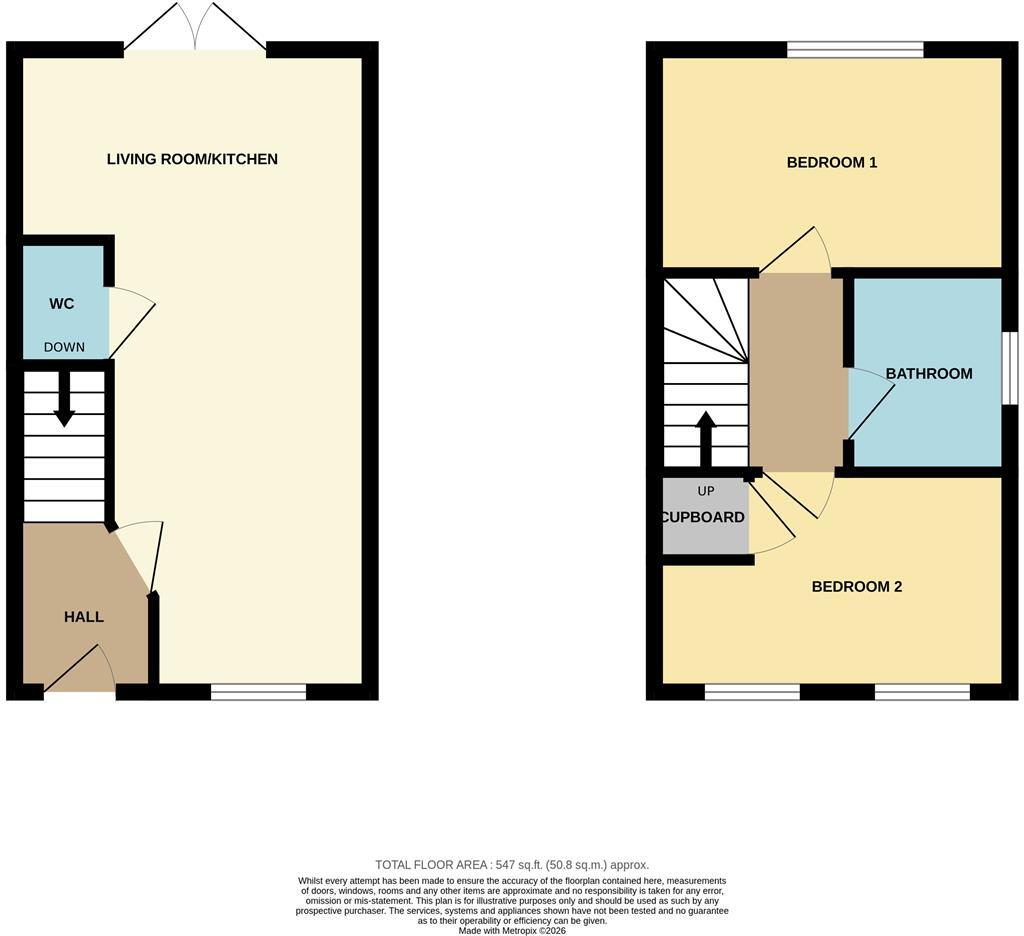 Sams Close, Bideford floorplan
