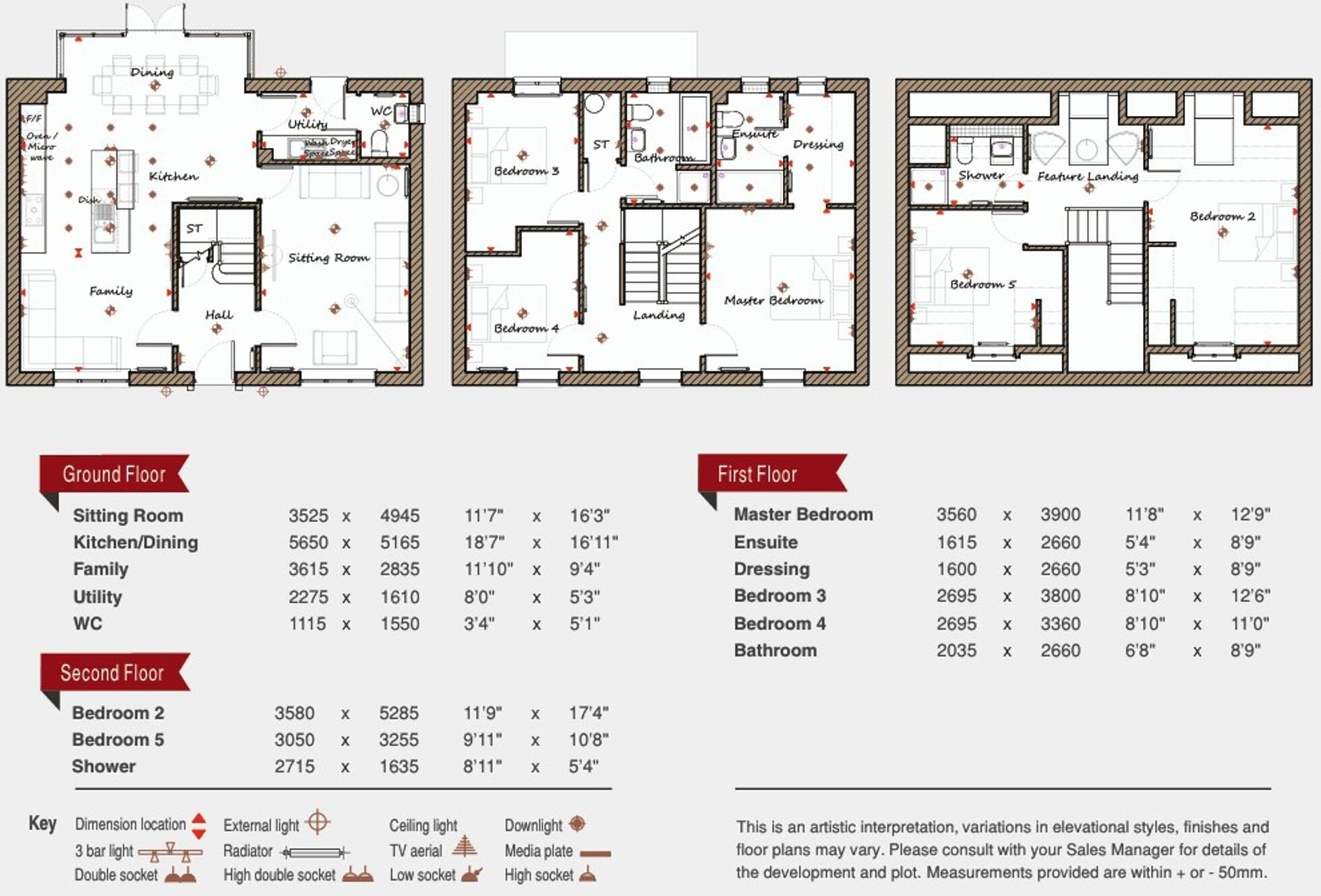 Brook Fields, Off Arnesby Road, LE8 floorplan