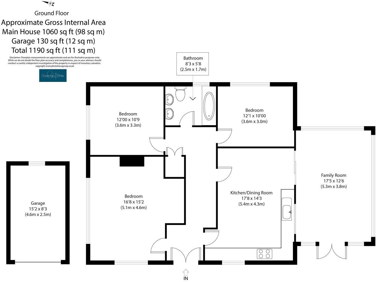 Silver Leys, Bentley floorplan
