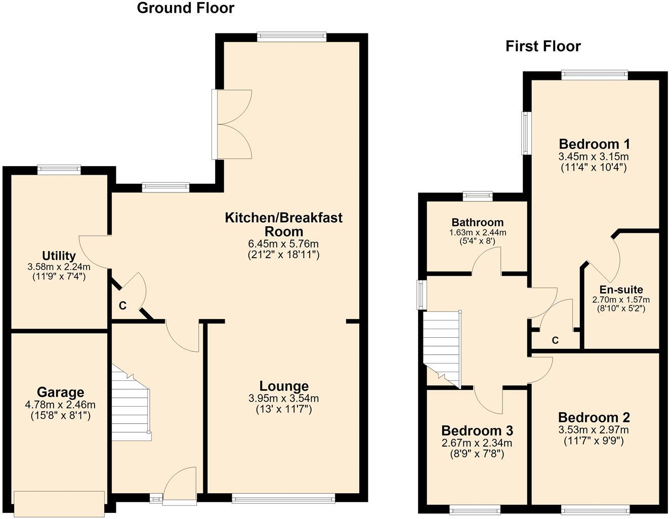 Back Street, Laxton, Goole floorplan