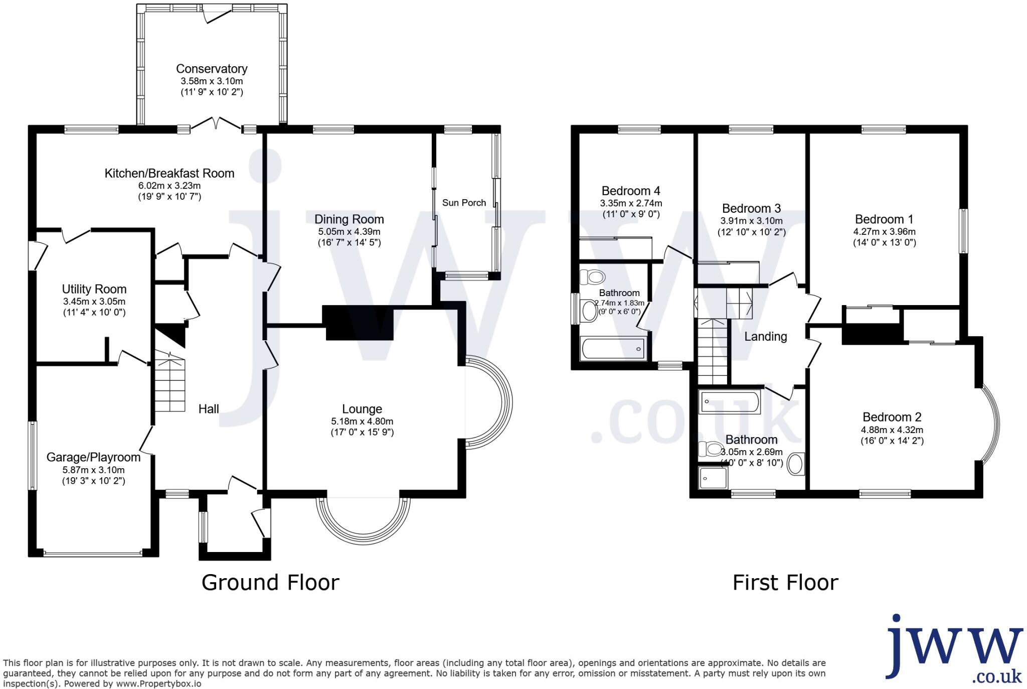 Long Garth, Durham, DH1 floorplan
