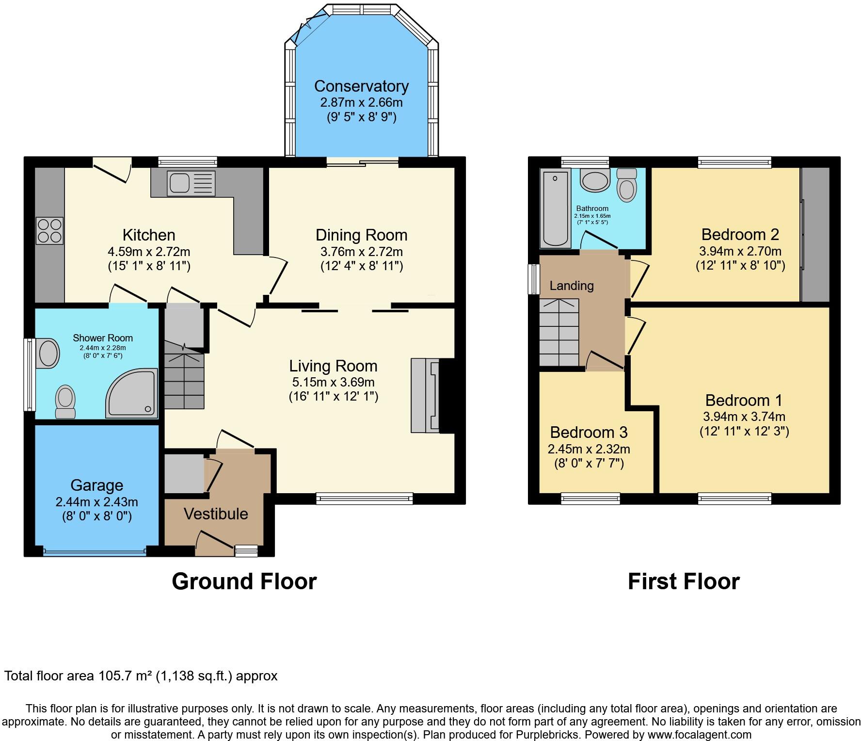 Springcroft, Neston, CH64 floorplan