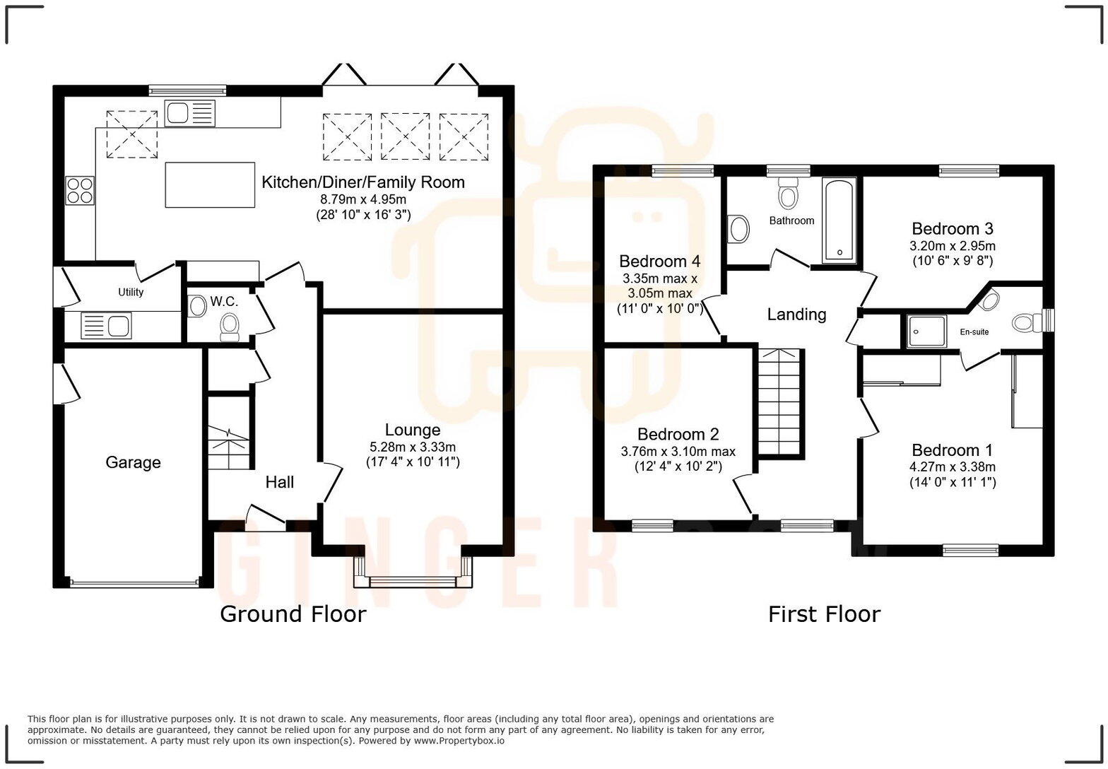Pond Gardens, Wixams floorplan