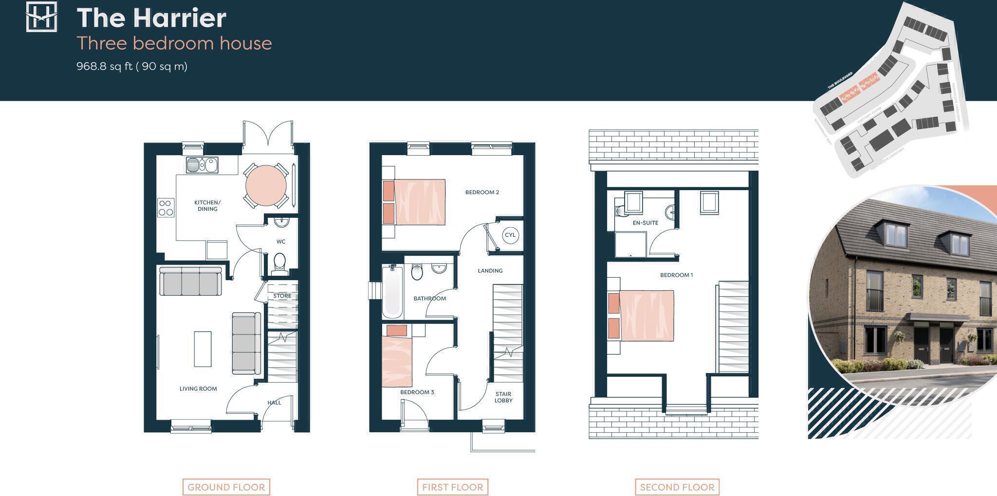 The Hawkings, Huntingdon, Cambridgeshire, PE28 floorplan