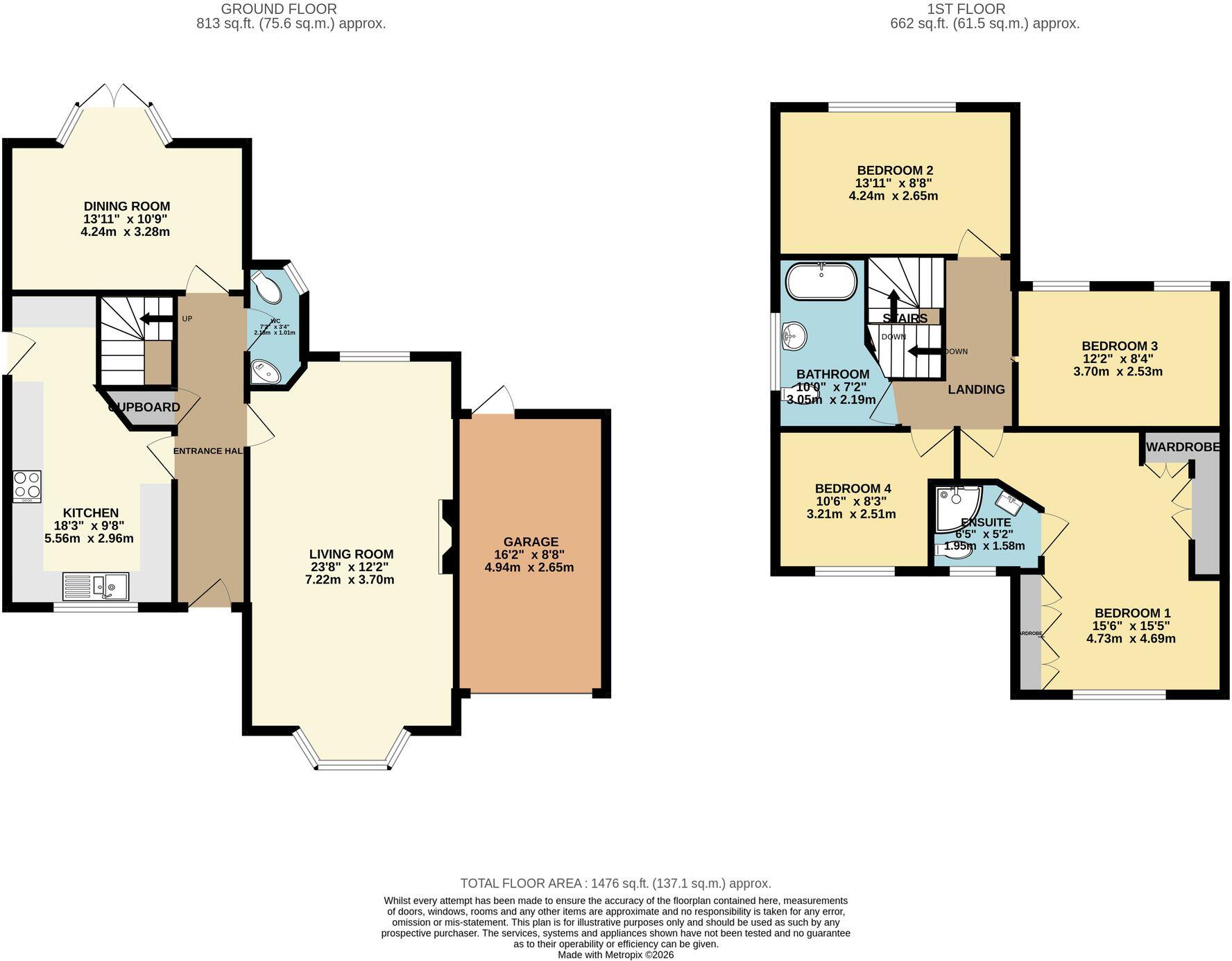 St. Johns Road, Stourport-On-Severn, DY13 floorplan