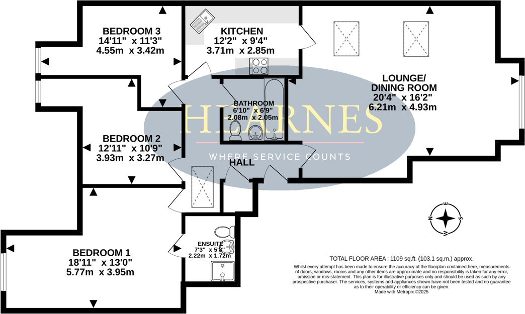 Mount Pleasant Road, Poole, BH15 floorplan
