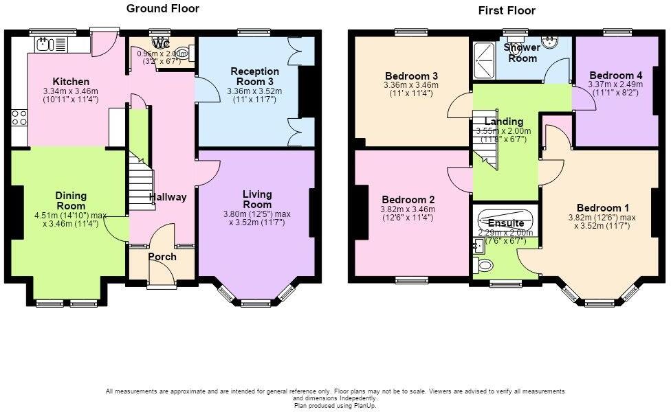To Let - Hawkshead Street, Southport, PR8 - Four Bed Semi floorplan