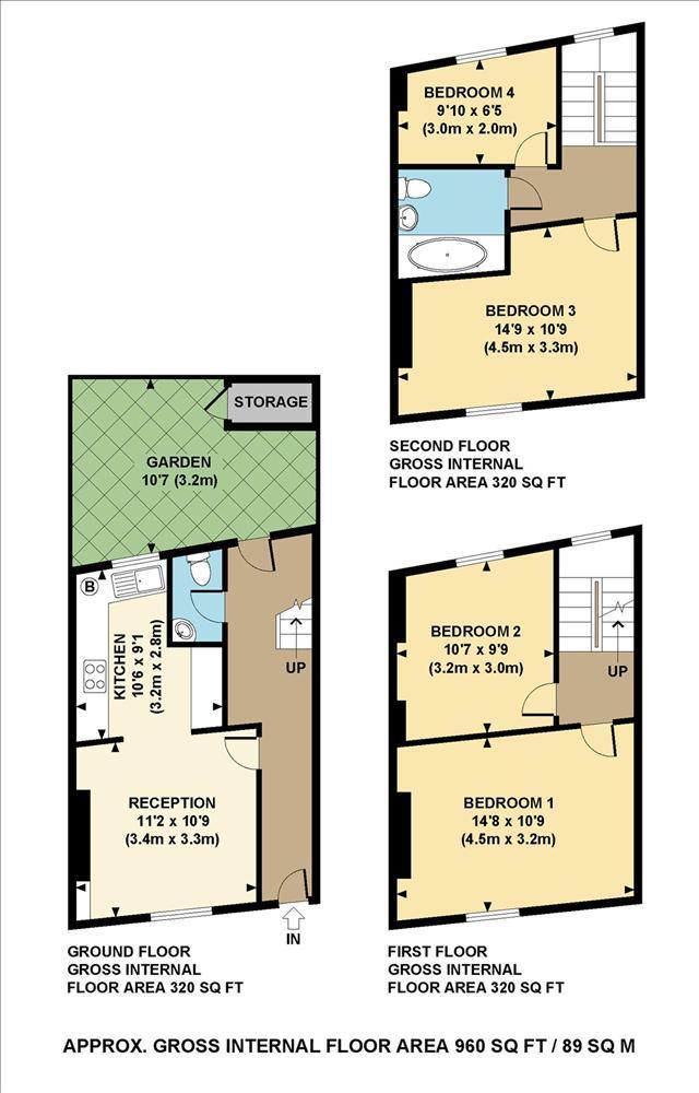 Upper North Street, London, E14 floorplan