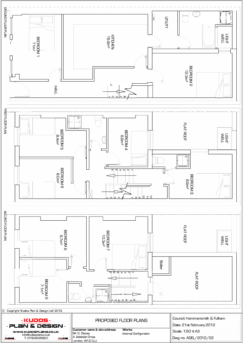 Adelaide Grove, London floorplan
