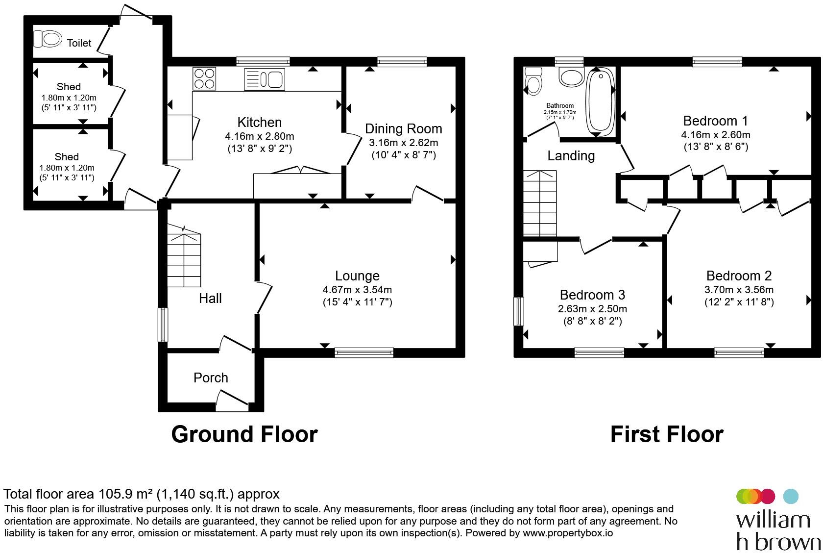 Danes Way, Pilgrims Hatch, Brentwood floorplan