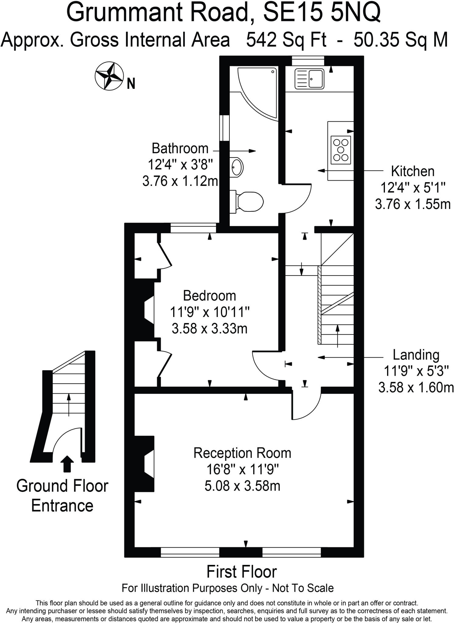 Grummant Road, London floorplan