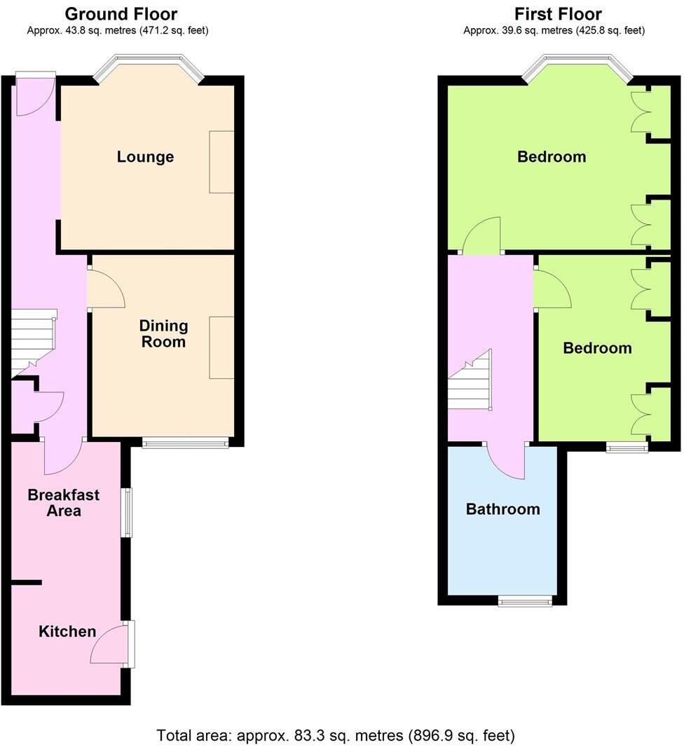 Cobden Road, Worthing floorplan