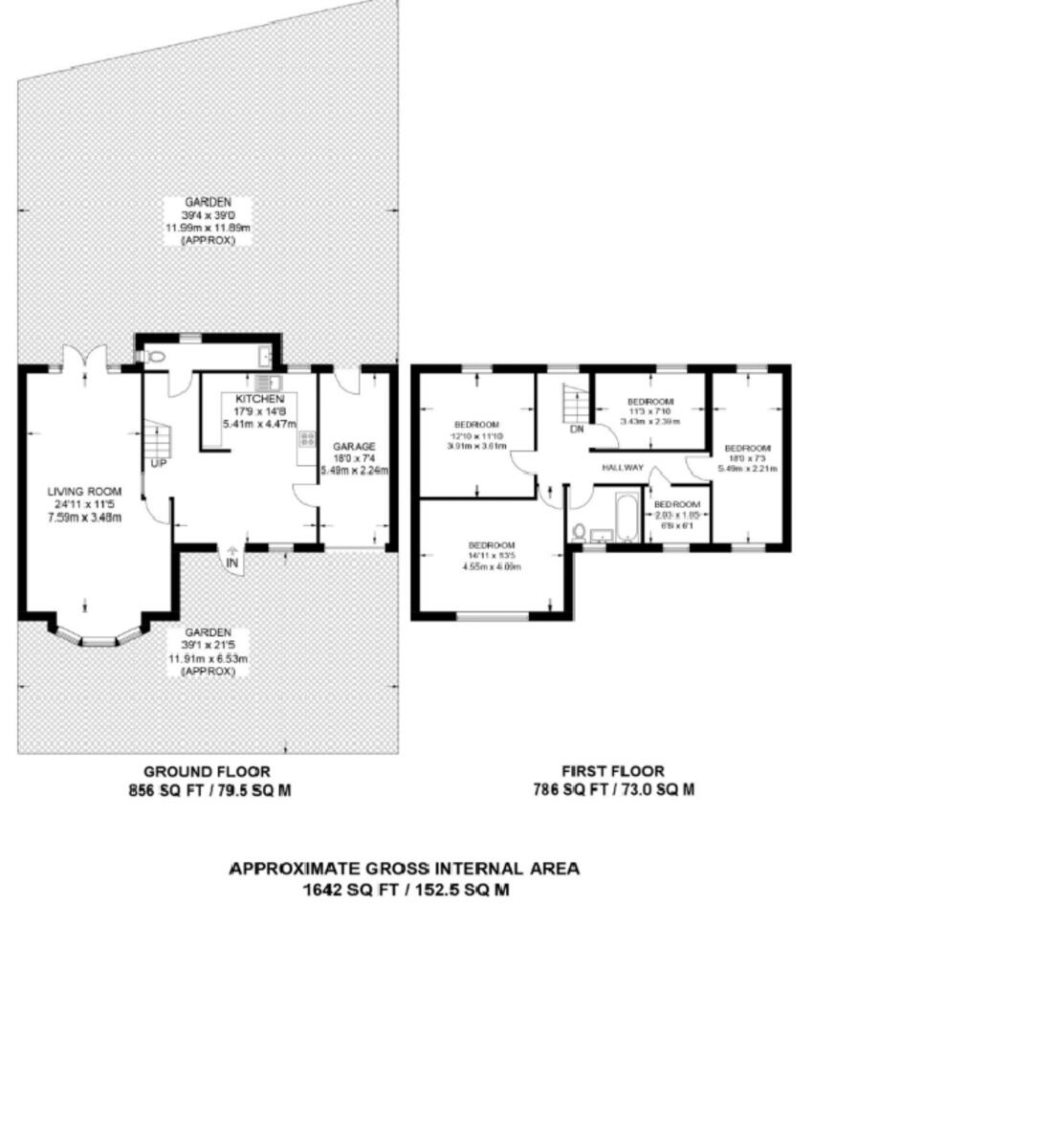 Pretoria Avenue, Walthamstow floorplan