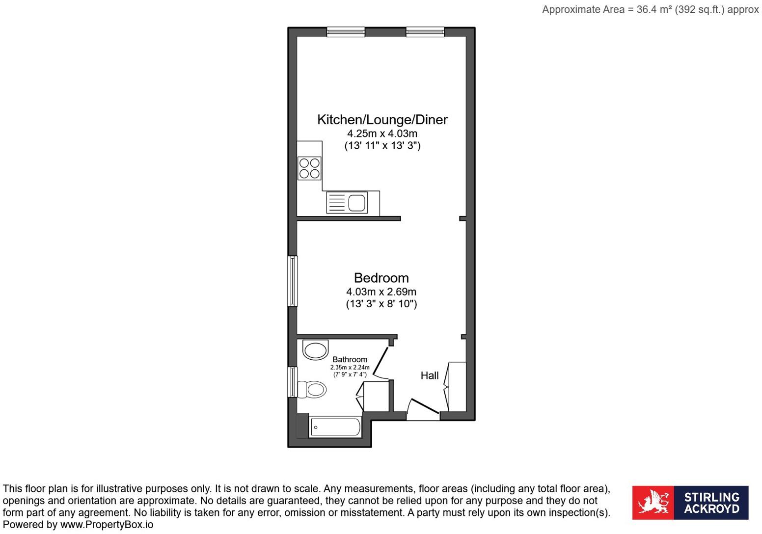 East Street, London, SE17 floorplan