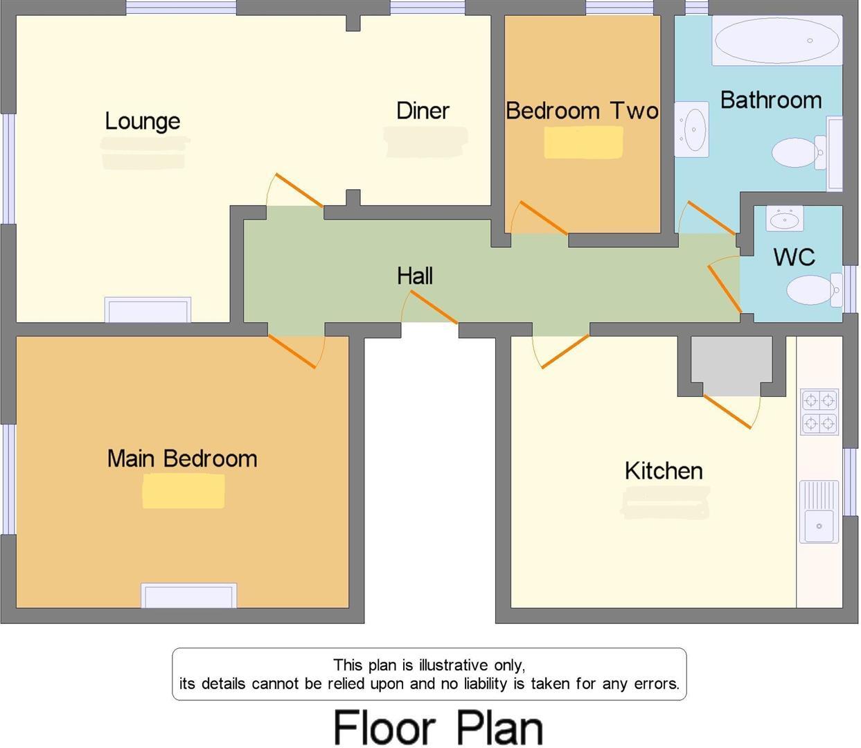 Trinity Avenue, Llandudno floorplan