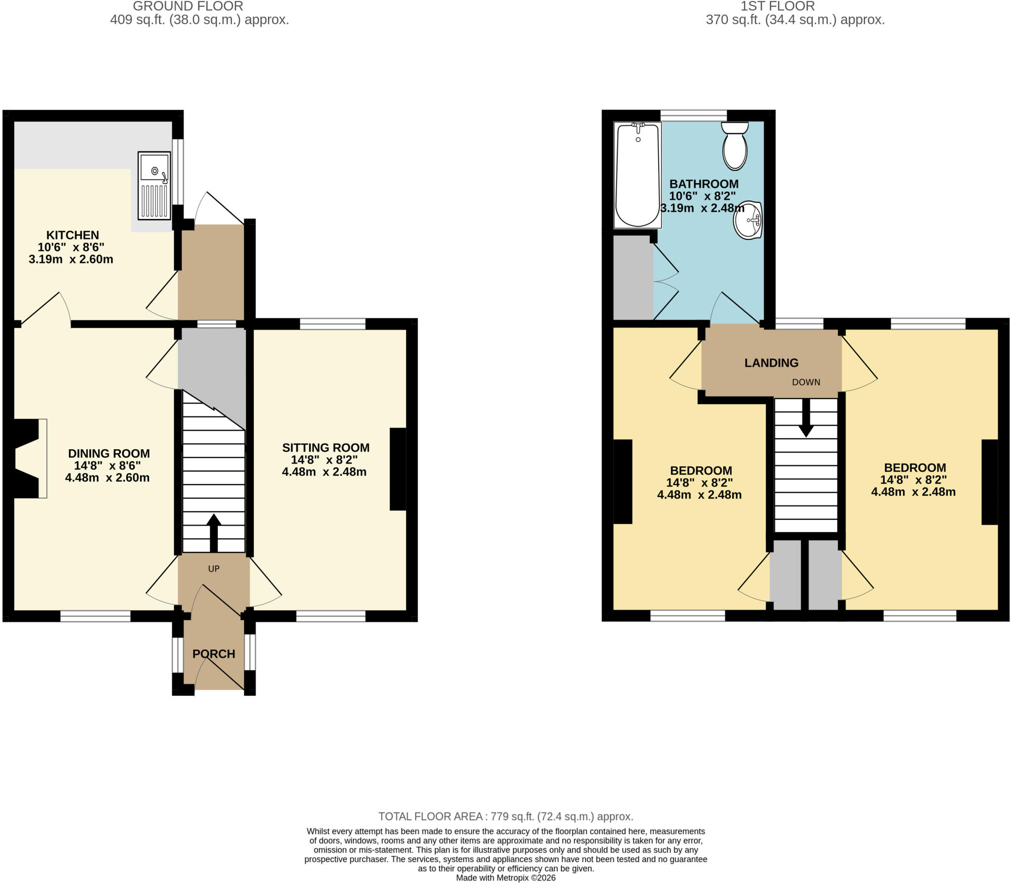 Stonemans Lane, Torrington, Devon, EX38 floorplan