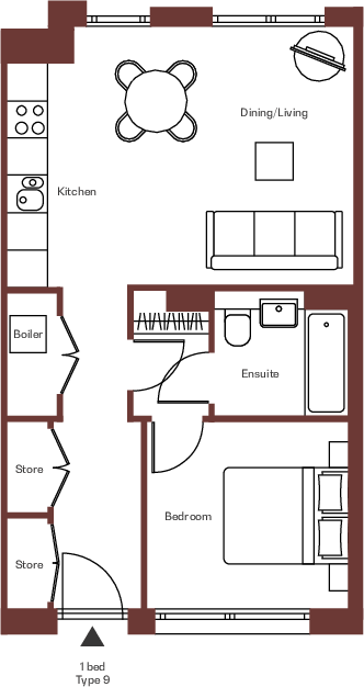 Hove Gardens House, Ethel Street, Hove, Brighton & Hove floorplan