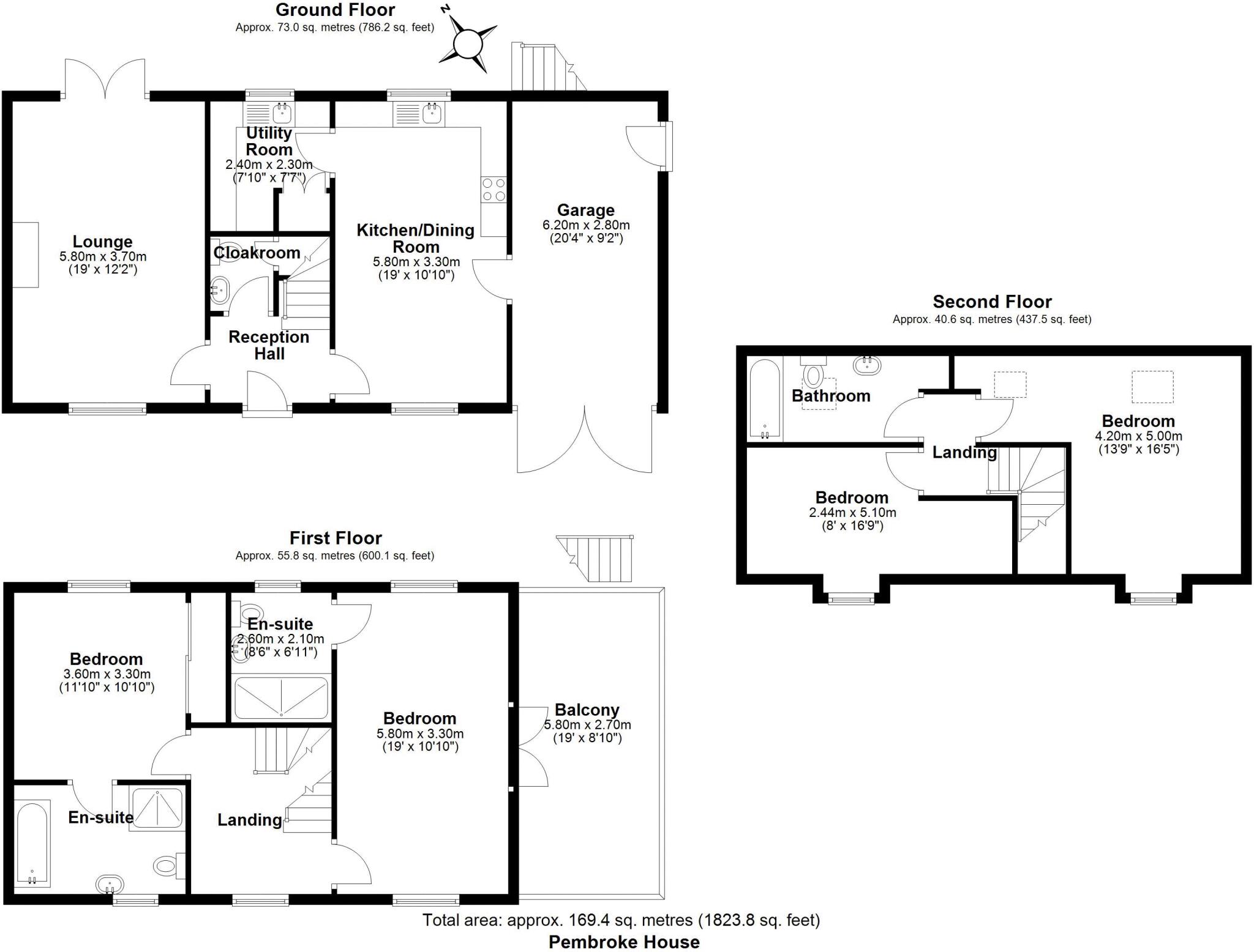 Henrietta Way, Coalport floorplan