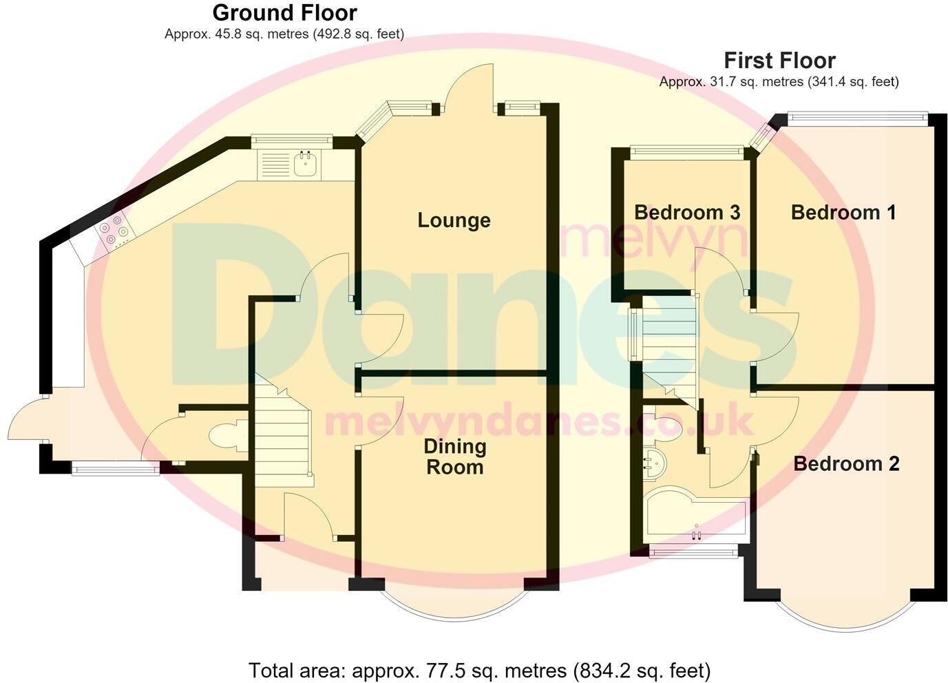 Benedon Road, Sheldon, Birmingham floorplan