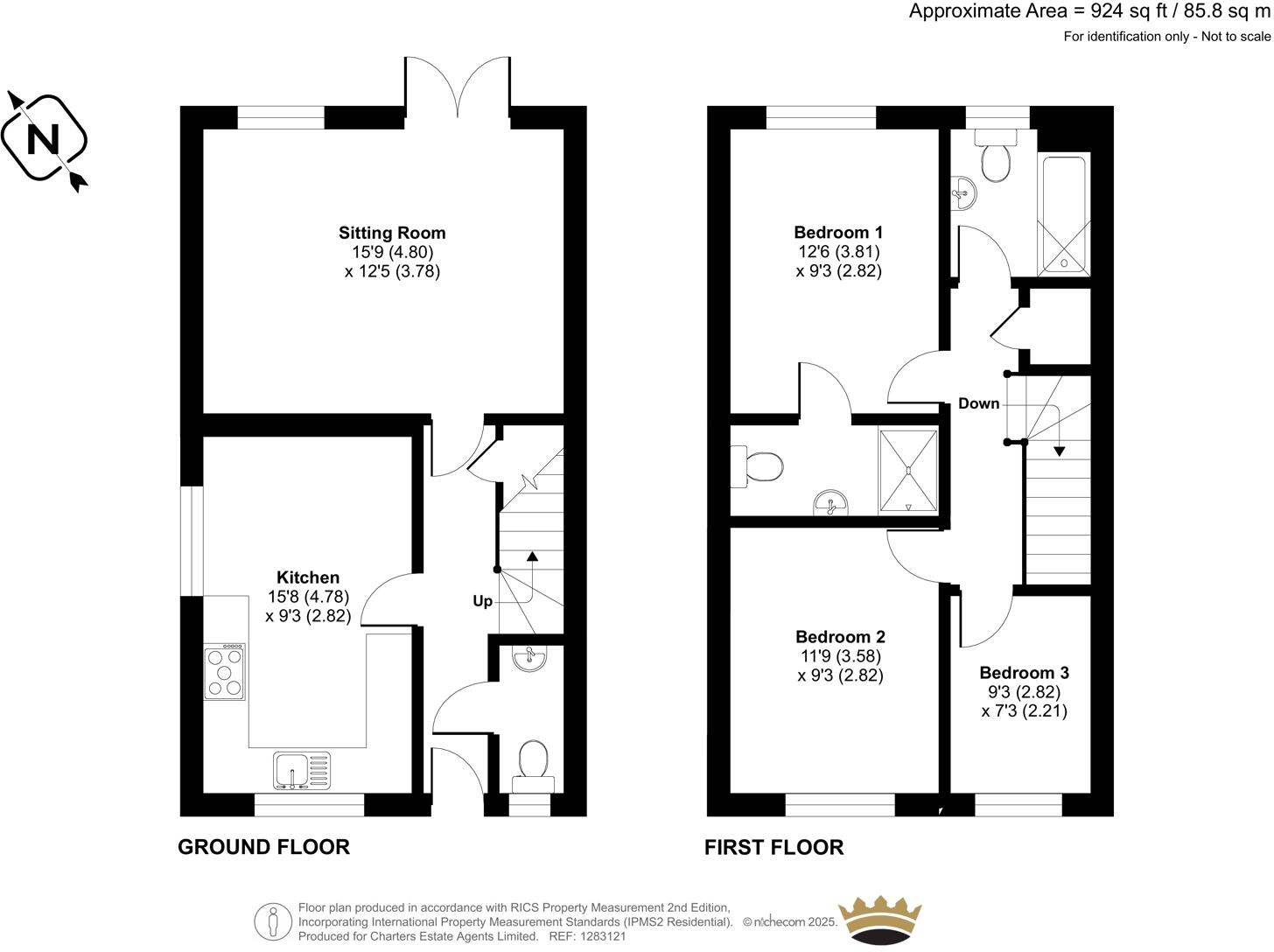 Mead Lane, Horton Heath, Eastleigh, Hampshire, SO50 floorplan