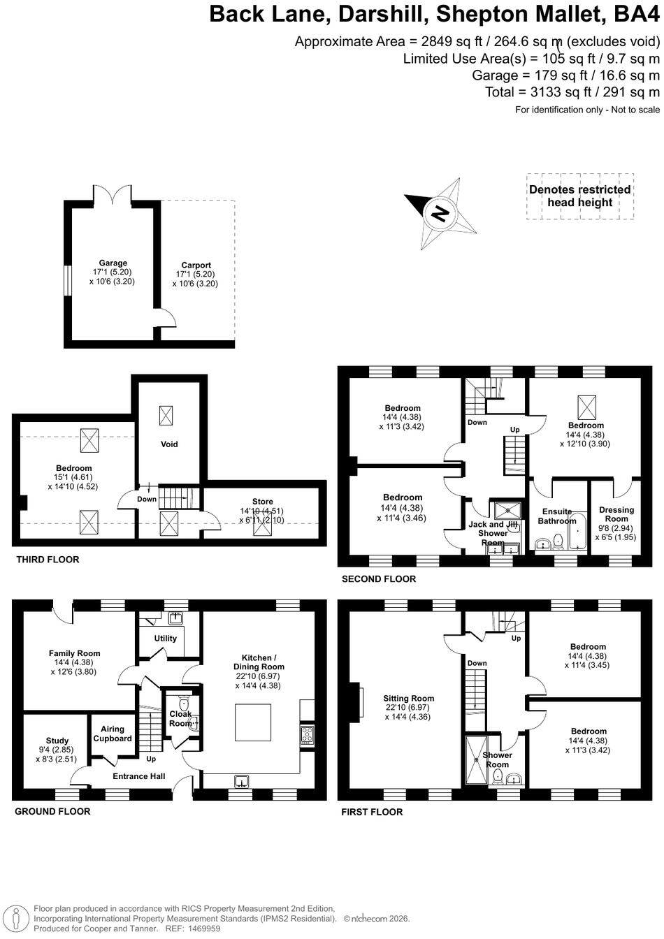 Back Lane, Darshill, Shepton Mallet, BA4 floorplan