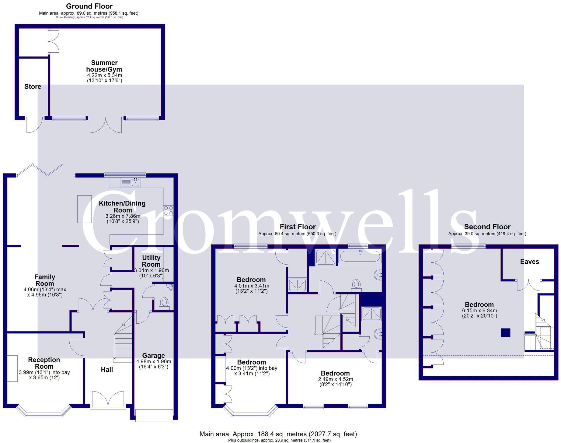 Hilbert Road, Cheam, SM3 floorplan