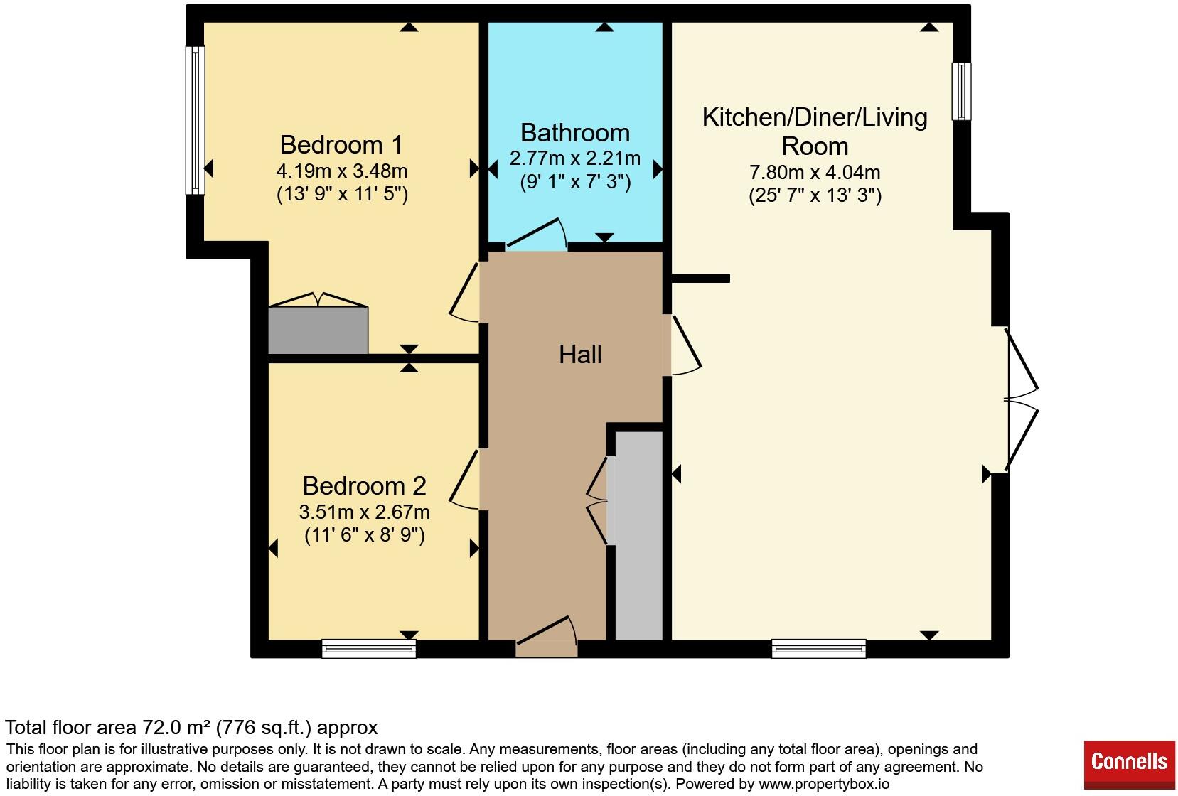 The Chase, Topsham, Exeter floorplan