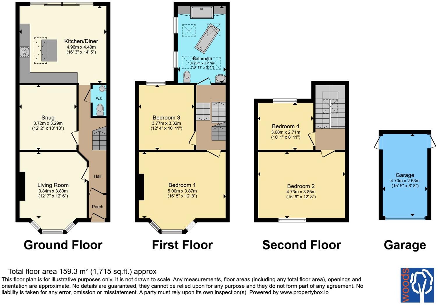 Avonmouth Road, Bristol, Somerset, BS11 floorplan