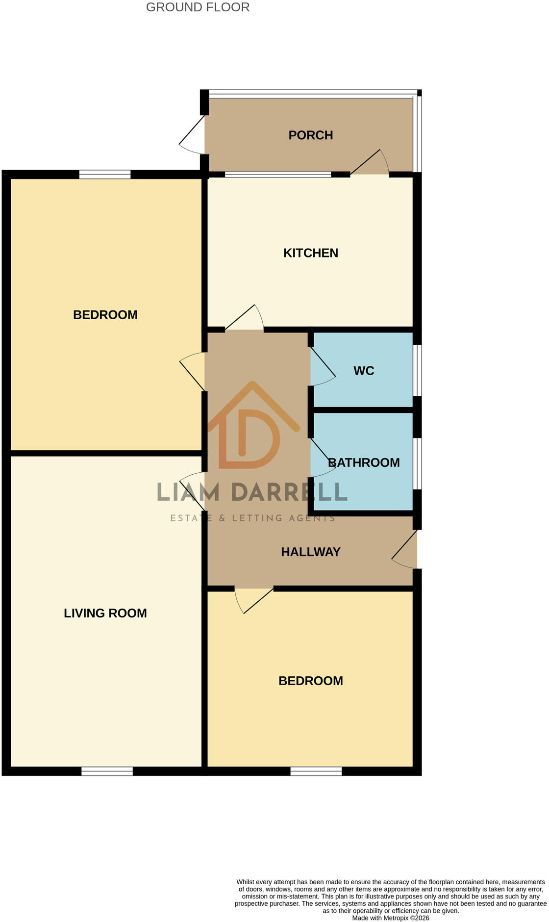 Abbots Garth, Seamer, Scarborough, North Yorkshire floorplan