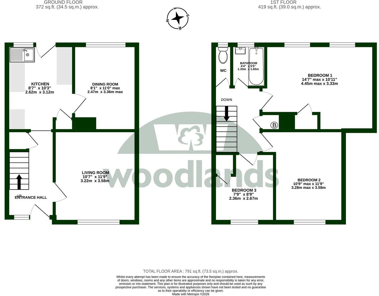 Blackbridge Lane, Horsham floorplan