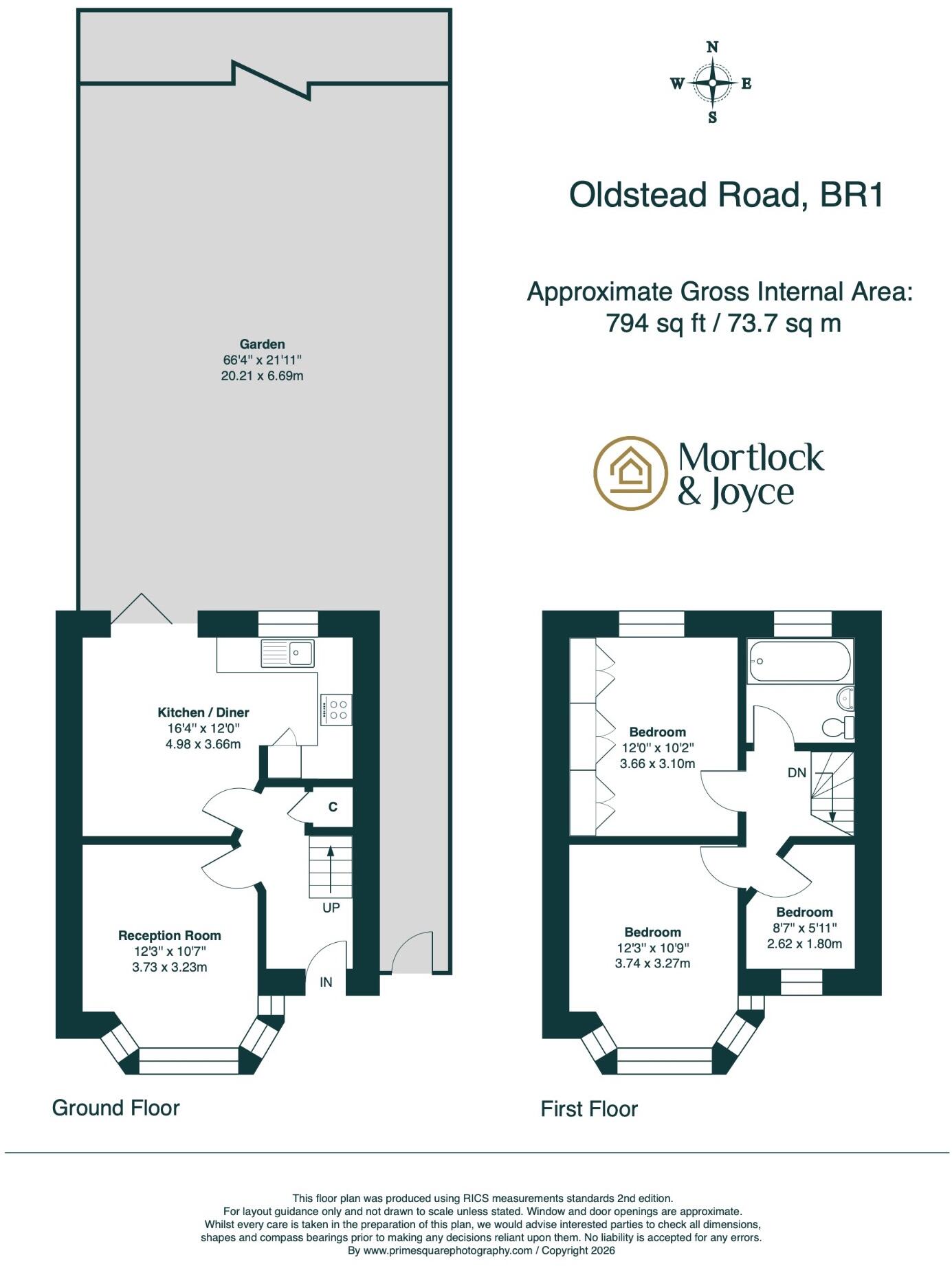 Oldstead Road, Bromley, BR1 floorplan