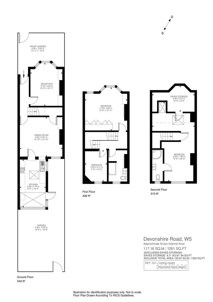 Devonshire Road, London, W5 floorplan