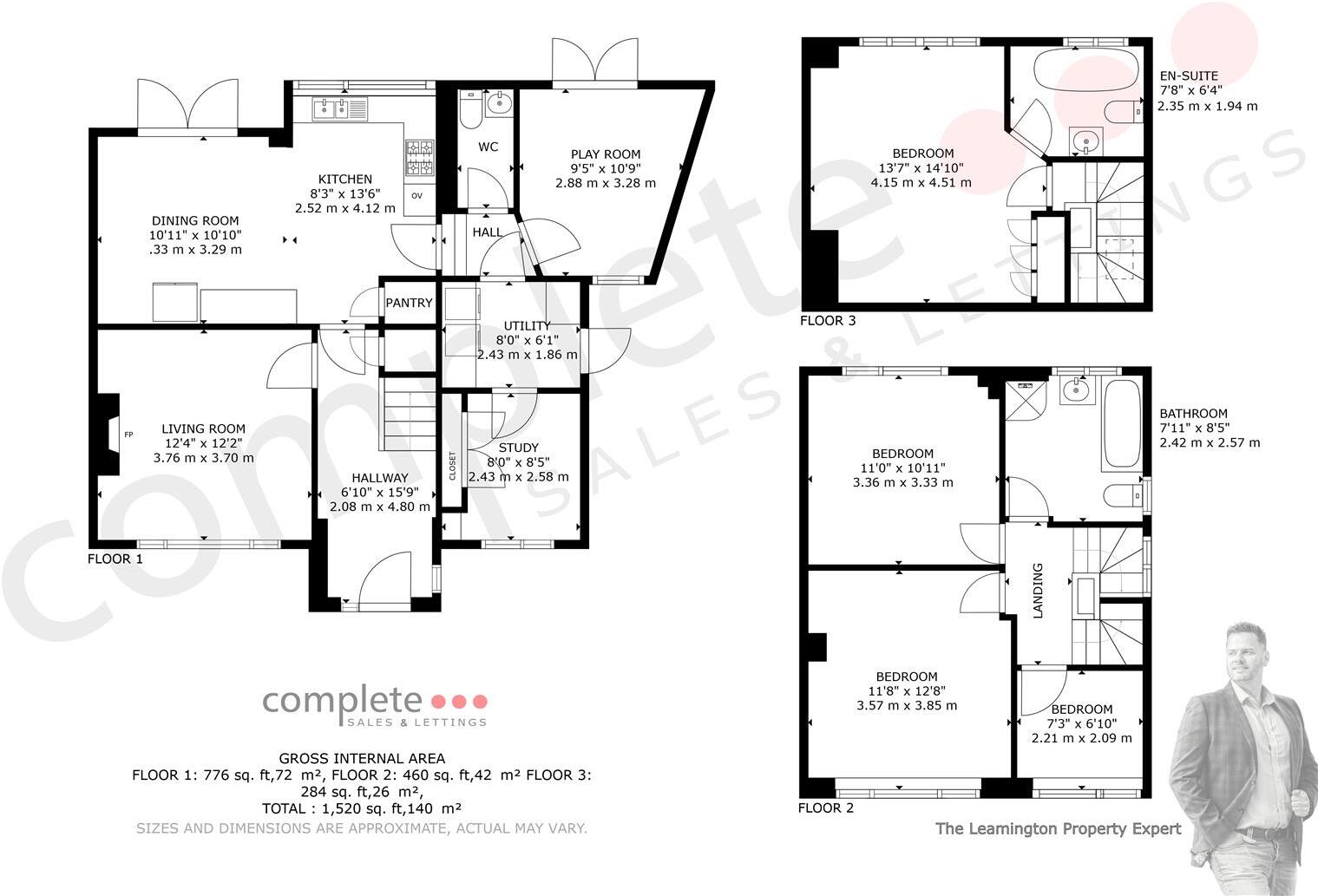 Brookfield Road, Leamington Spa floorplan