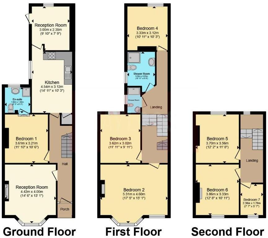 Claude Road,  Roath, Cardiff floorplan