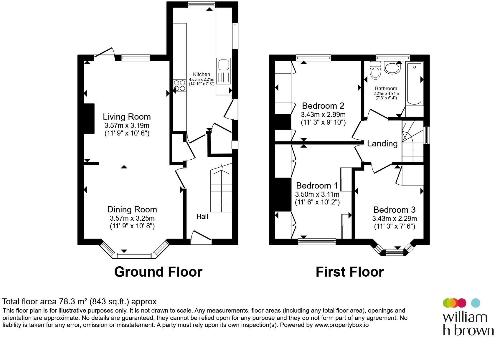 Eden Crescent, Leeds floorplan