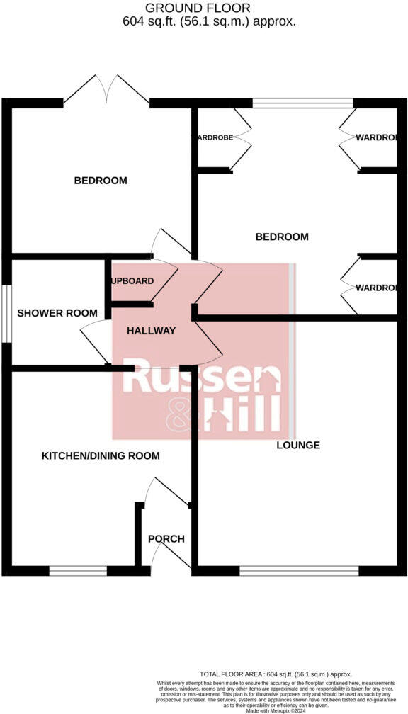 Meadow Road, New Costessey floorplan