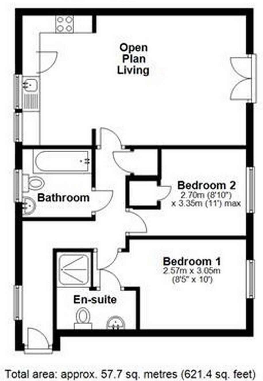 62 Truscott Avenue, Swindon, Wiltshire floorplan
