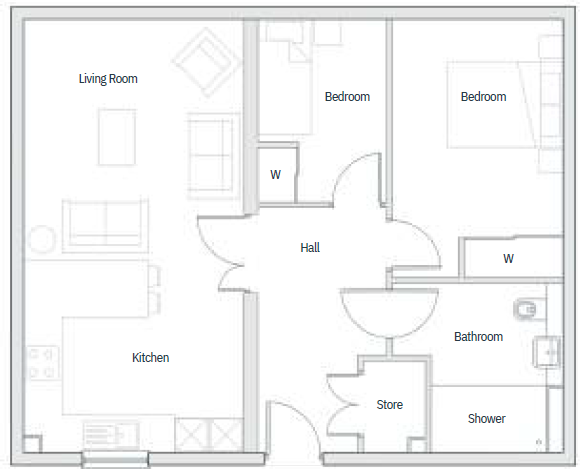The Shires, Wake Green Rd, Moseley, Birmingham, B13 9PQ floorplan