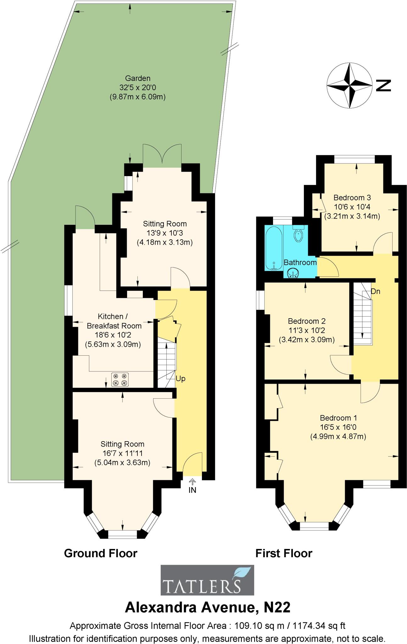 Alexandra Avenue, London, N22 floorplan