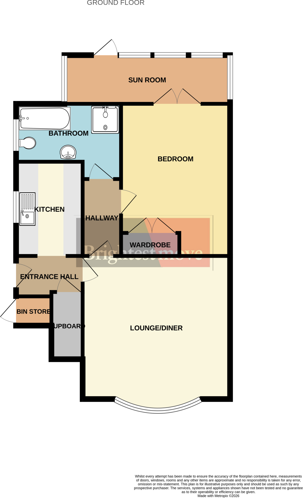 Pleshey Close, Worle floorplan