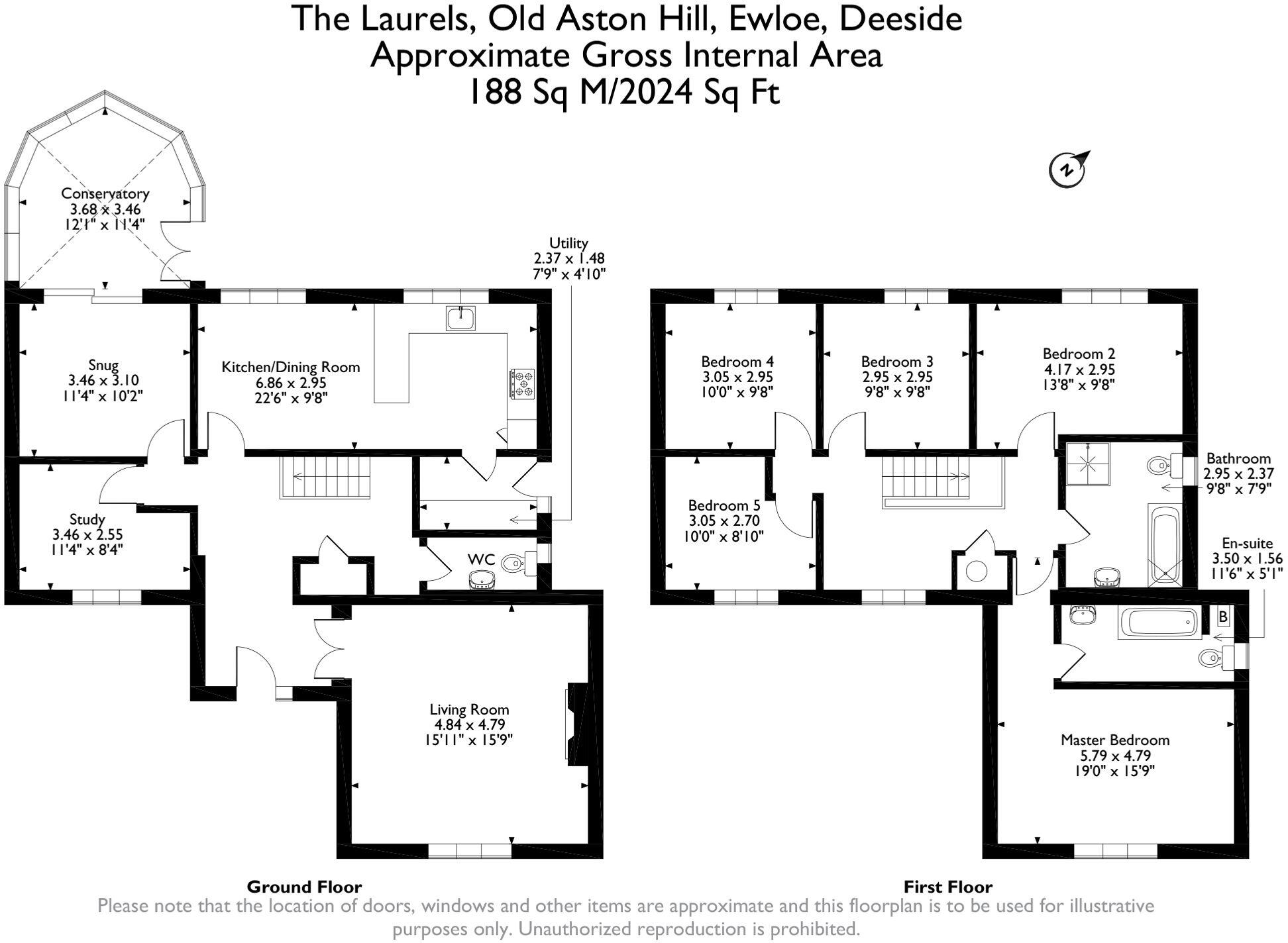 Old Aston Hill, Ewloe, CH5 floorplan