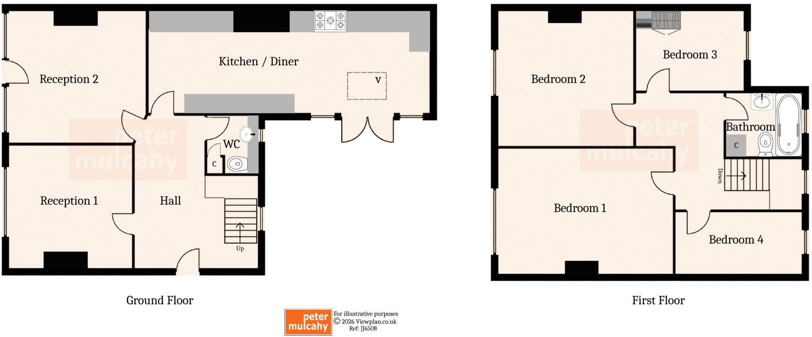 Hillside Park, Bargod, CF81 8NL floorplan