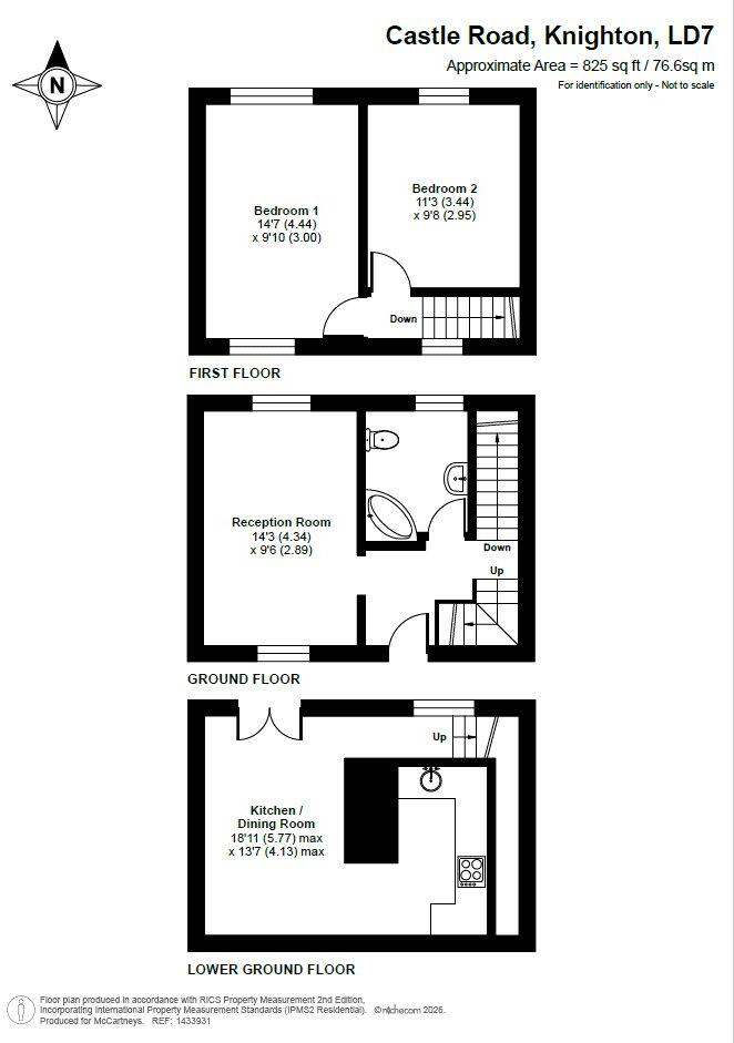 Castle Road, Knighton, Powys floorplan