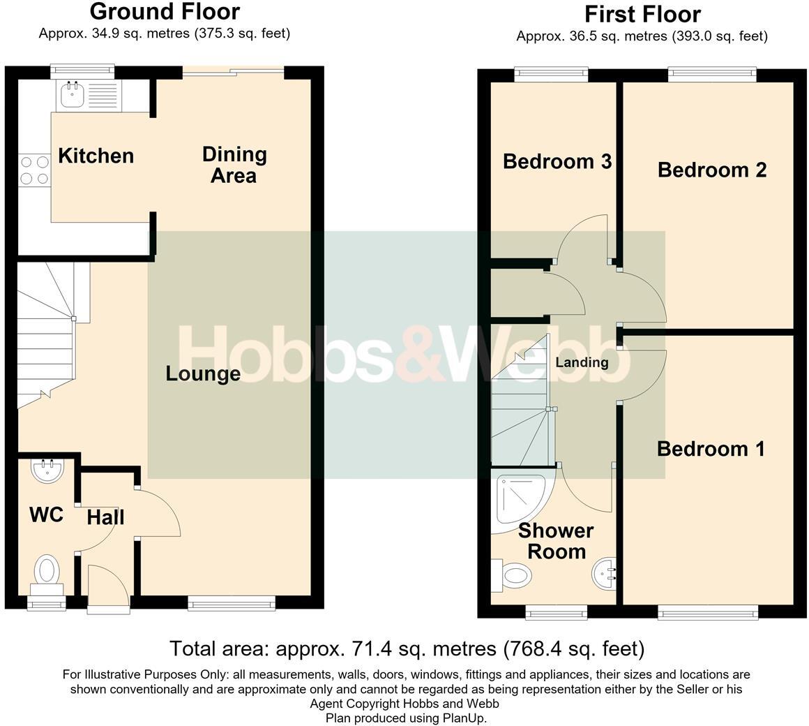 Wyvern Close, Weston-Super-Mare floorplan