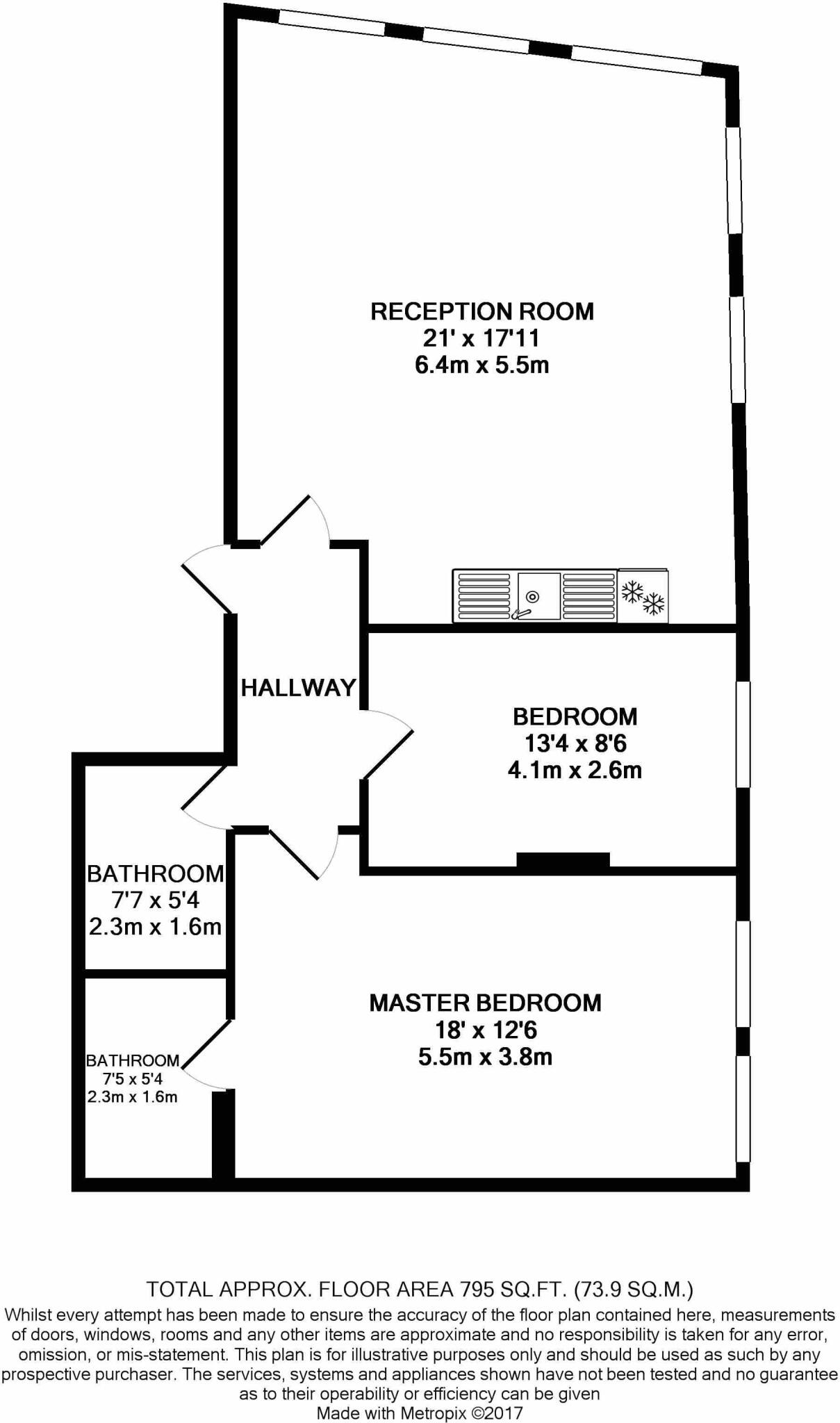 Basin Approach, London, E14 floorplan