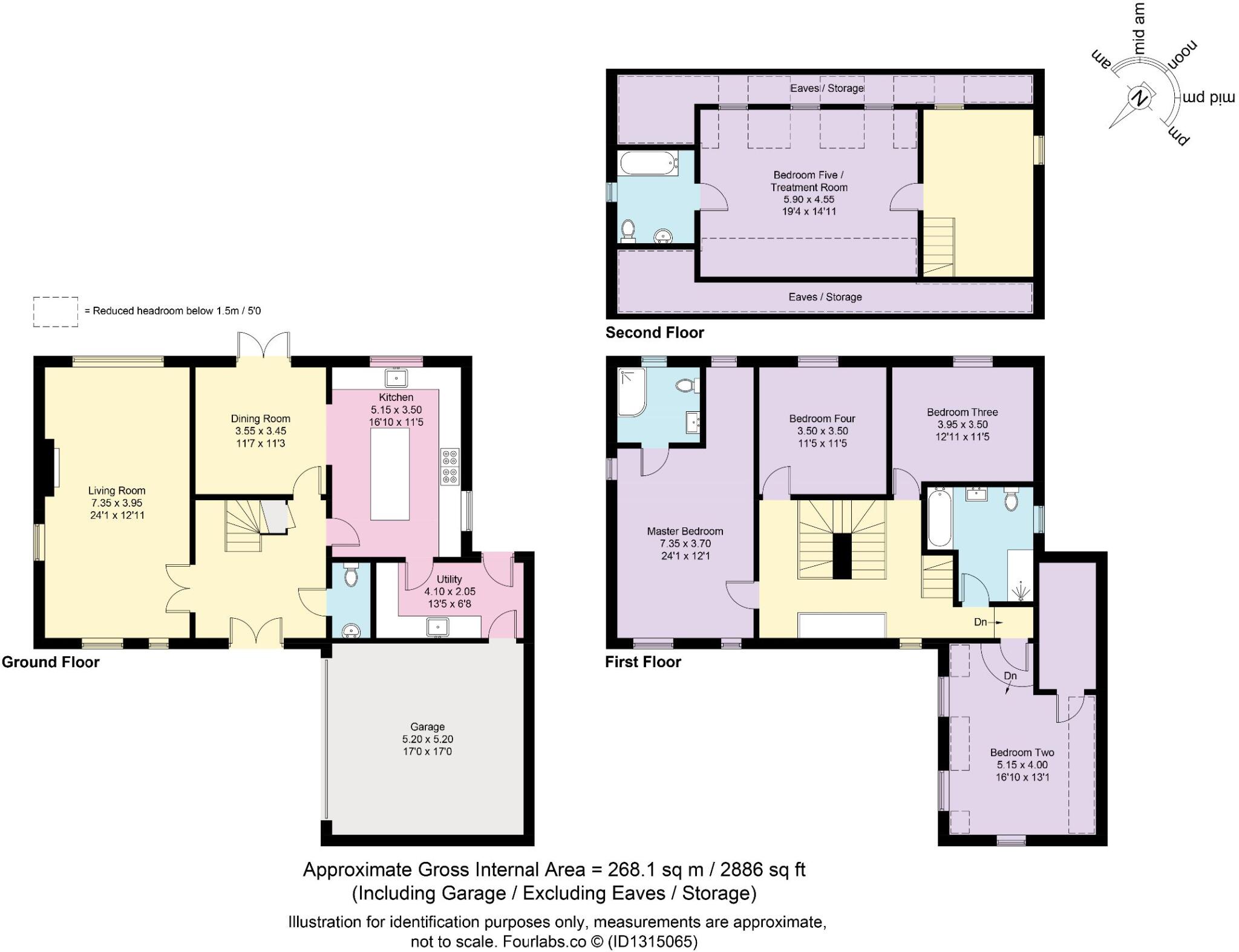 Botany Lane, Lepton, Huddersfield floorplan