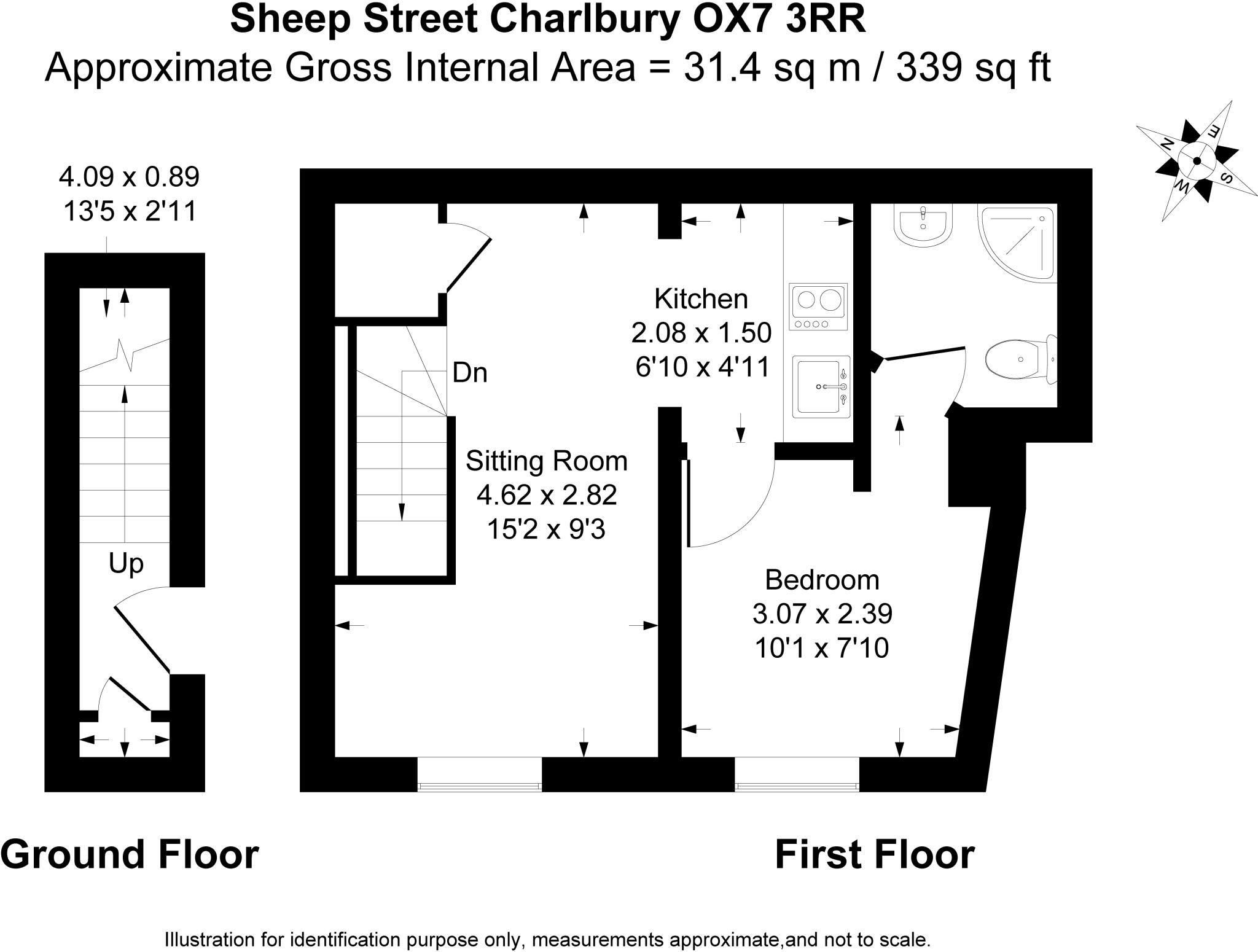 Sheep Street, Charlbury, Oxfordshire, OX7 floorplan