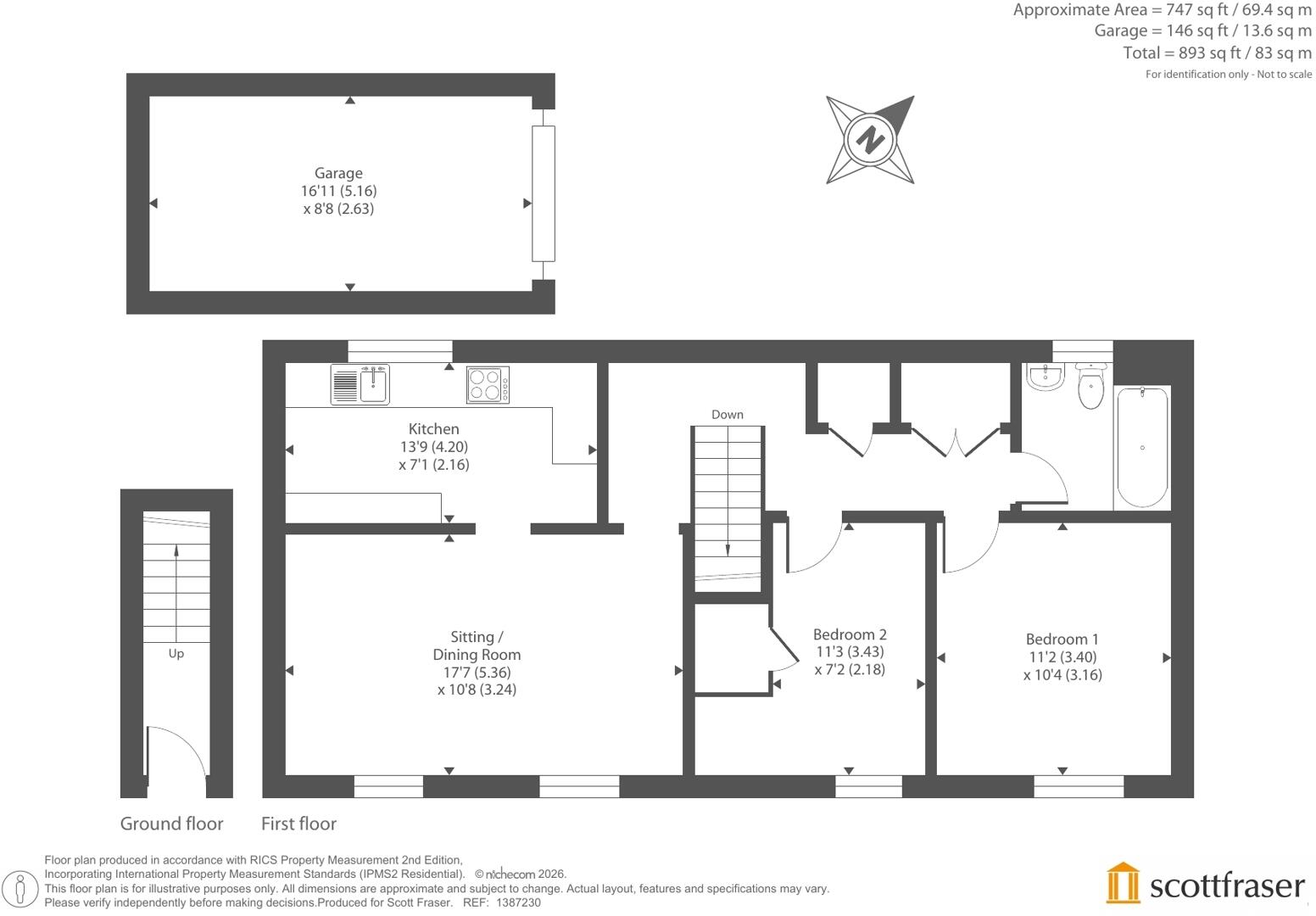 Marsh Walk, Witney, Oxfordshire floorplan