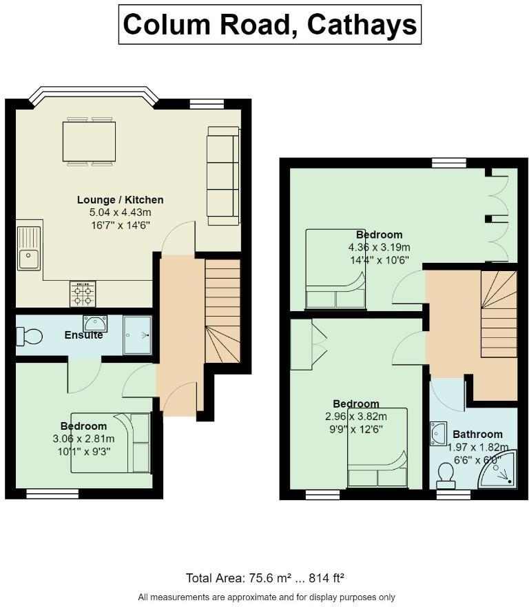Colum Road, Cathays floorplan